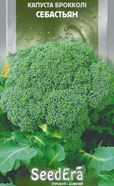 картинка Семена Капуста брокколи Себастьян 0.3 г, Seedera 