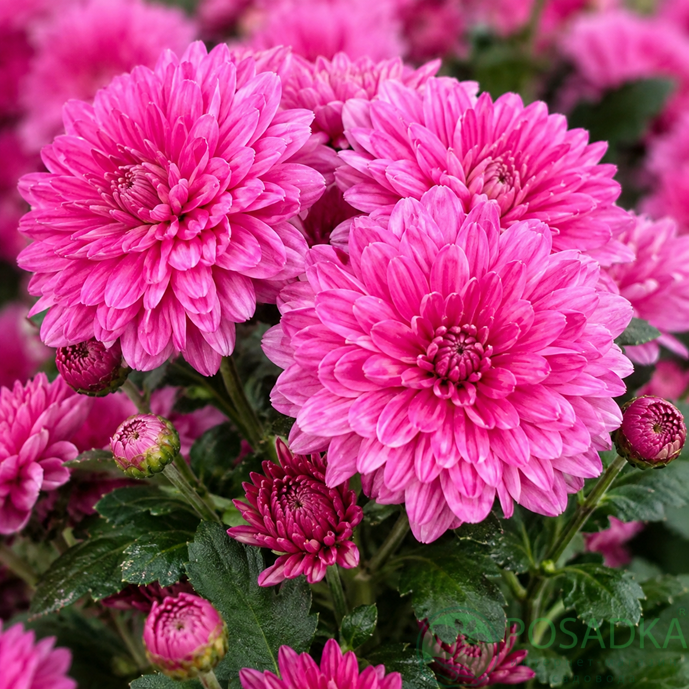 картинка Хризантема мультифлора Sweet Pink 
