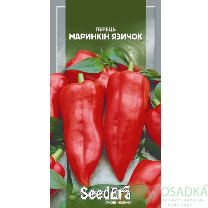 картинка Семена Перец Сладкий Маринкин Язычок 0,2 г, Seedera 