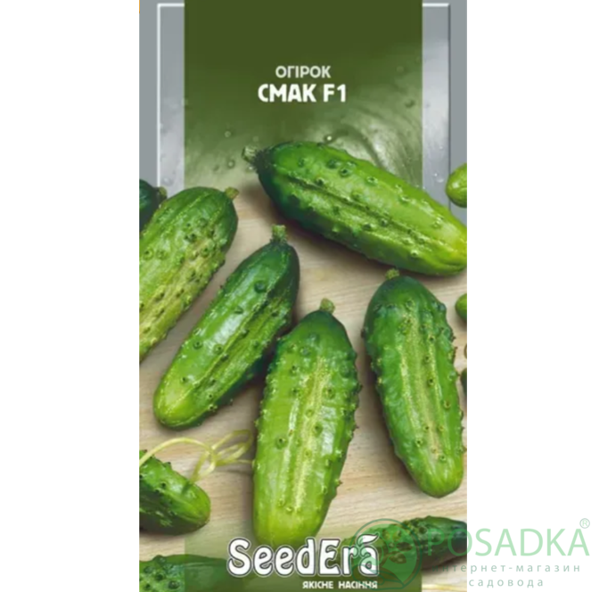 картинка Семена Огурец Смак F1 0,5 г, Seedera 