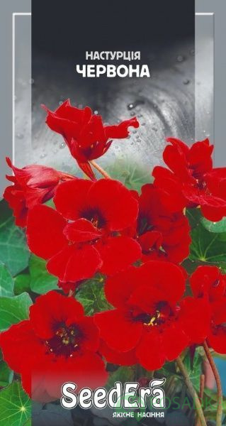 картинка Настурция Культурная красная, семена 1.5 г SeedEra 