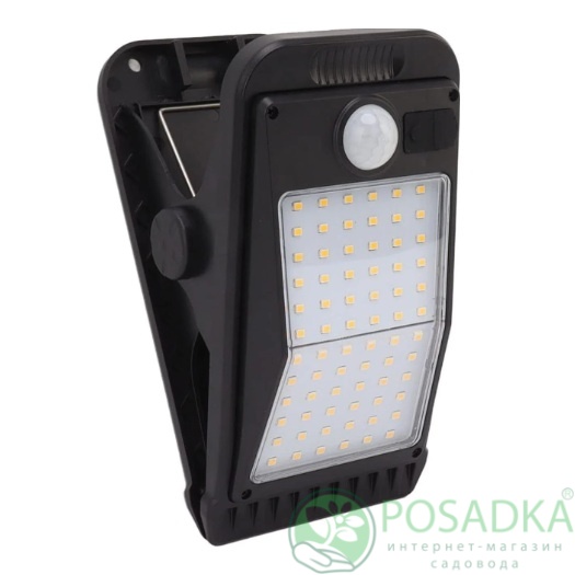 картинка Уличный светильник LED LED/5W/340 mAh с датчиком движения (зажим, USB, IP65) 