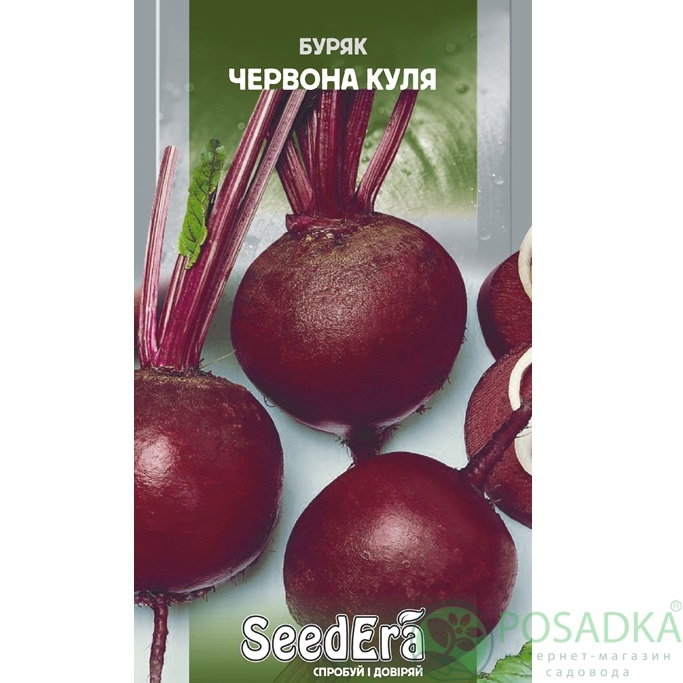 картинка Семена Свекла столовая Красный шар, 20 г Seedera 