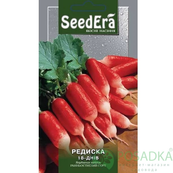картинка Семена Редис 18 дней 20 г, SeedEra картинка Семена Редис 18 дней 20 г, SeedEra