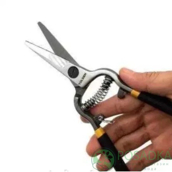 картинка Ножницы-секатор цельнометаллический прямой Tolsen Tools 205 мм 