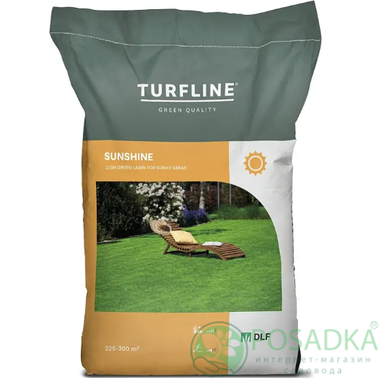 картинка Газонная трава Turfline Sunshine 7.5 кг DLF Trifolium (солнцелюбивая) 
