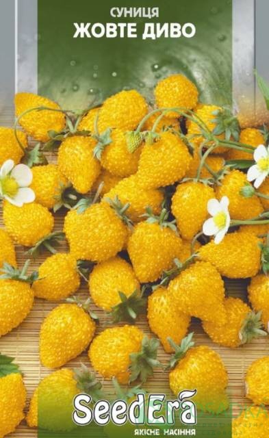 картинка Семена земляники Желтое чудо (0.05гр) 