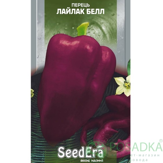 картинка Семена Перец Сладкий Лайлак Белл 0,2 гр, Seedera картинка Семена Перец Сладкий Лайлак Белл 0,2 гр, Seedera