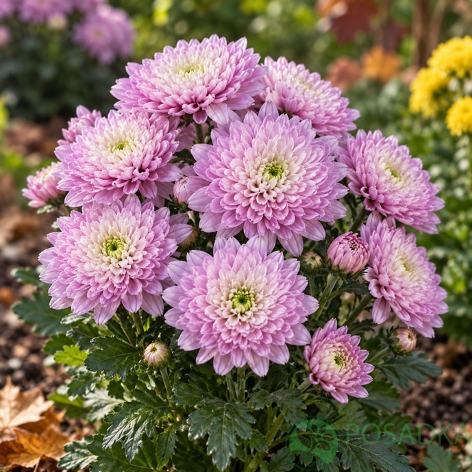 картинка Хризантема веточная Attraction Pink 