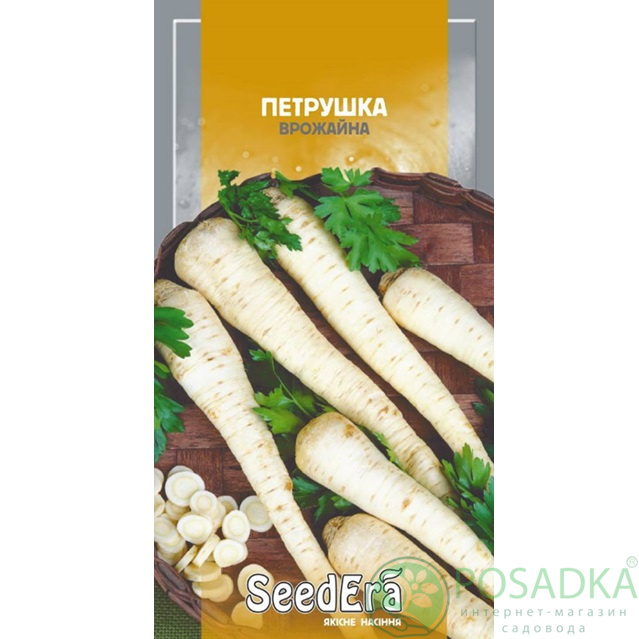 картинка Семена Петрушка Урожайная корневая 20 г Seedera 