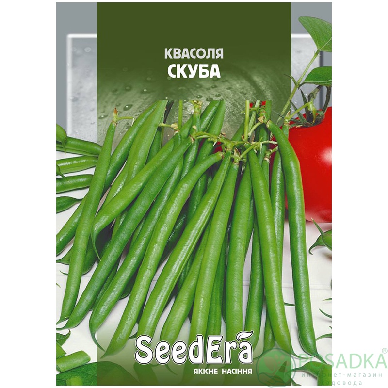 картинка Семена Квасоля Спаржева Кущова Скуба 20г, Seedera 