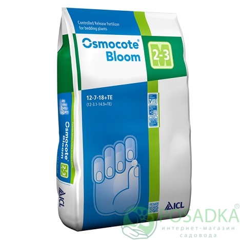 картинка Osmocote Bloom 12+7+18+Te (2-3М) 500гр 