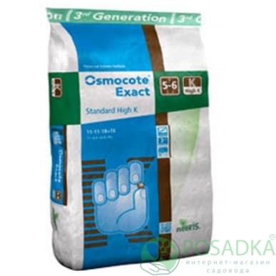 картинка Osmocote Exact High K 12+8+19+Te (5-6М) 25 кг 