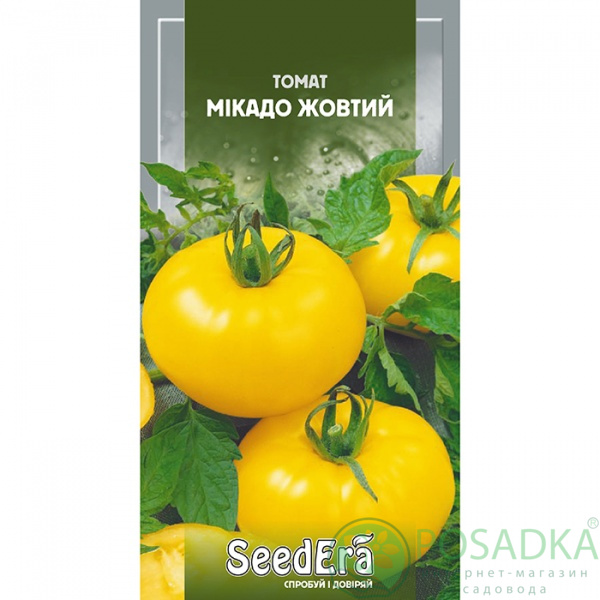 картинка Семена Томат Микадо желтый 0.1 г, Seedera картинка Семена Томат Микадо желтый 0.1 г, Seedera