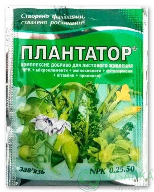 картинка Плантатор завязь (NPK 0.25.50) 25 гр 