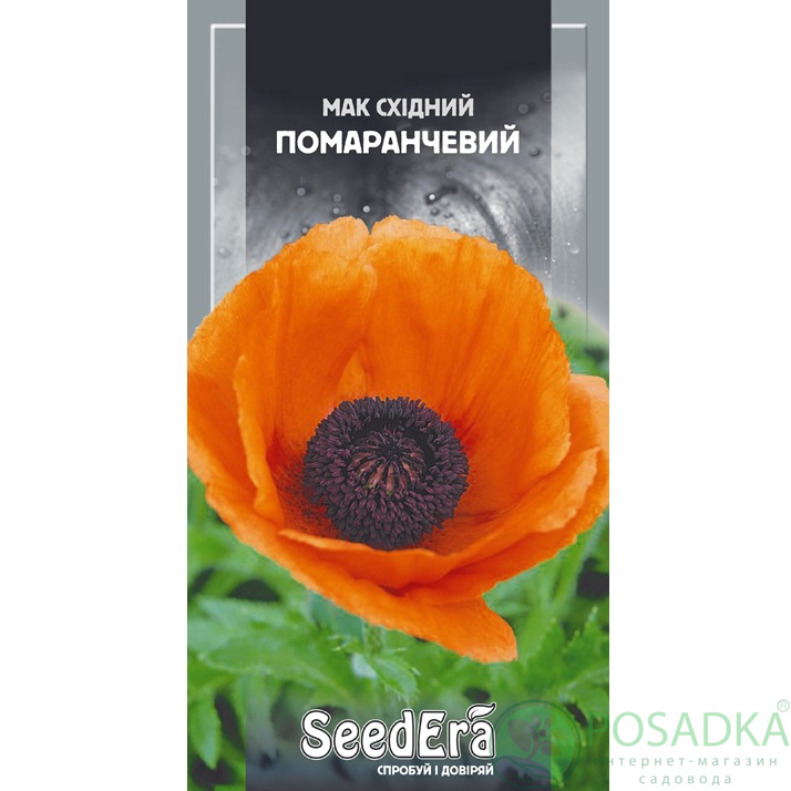 картинка Семена Мак Восточный Оранжевый 0,2 г, Seedera 