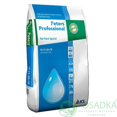 картинка Peters Professional Pot Plant Special 16-11-32+TE, 15кг 