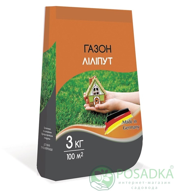 картинка Газонная трава Лилипут 3 кг 