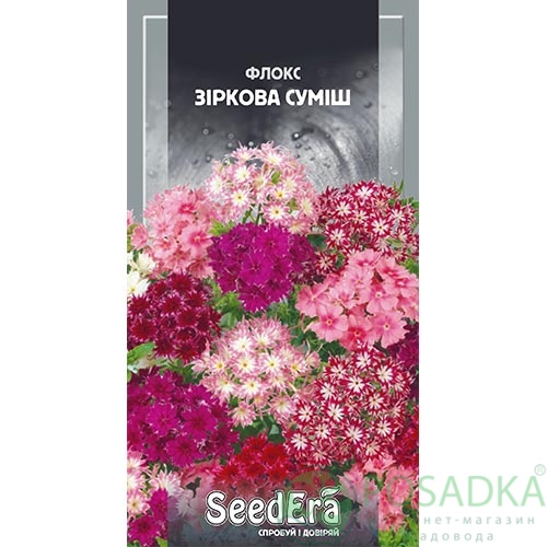 картинка Семена флокс Звездная смесь 0,2 г, SeedEra картинка Семена флокс Звездная смесь 0,2 г, SeedEra