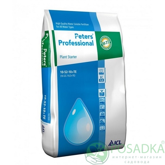 картинка Peters Professional Plant Starter 10-52-10-Te ICL, 15кг 