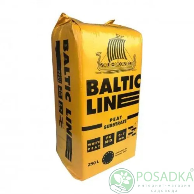картинка Субстрат торфяной BALTIC LINE PL-1, 250 л, Peatfield 
