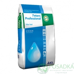 картинка Peters Professional Foliar Feed 27-15-12 ICL, 15кг 