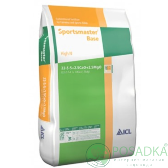 картинка Удобрение Sportsmaster Base 22+5+5+2,5CaO+2,5MgO, 25кг 