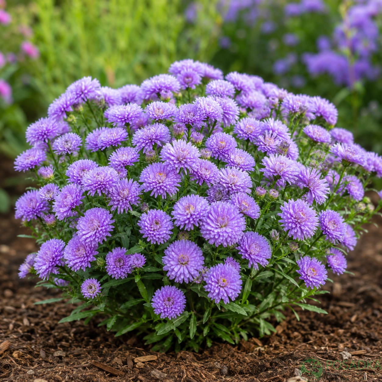 картинка Астра новобельгийская Showmakers Lavender 