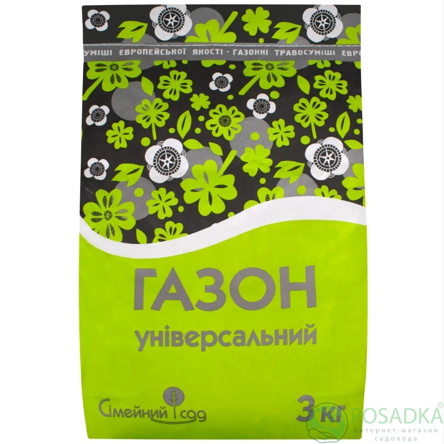 картинка Газонная трава Эконом “Универсальний” 3 кг 