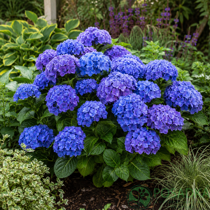 картинка Гортензия крупнолистная Fabolo Blue (Фаболо Блю) 