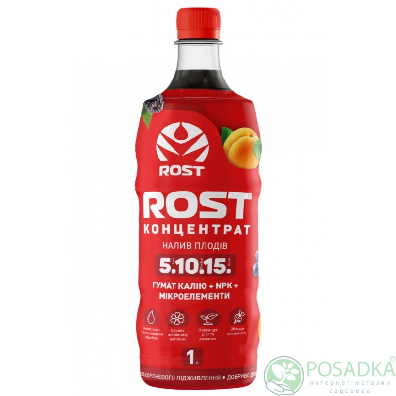 картинка Удобрение Рост-Концентрат (5+10+15) 1л 