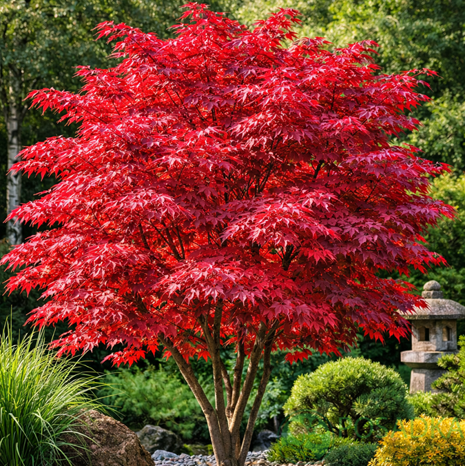 картинка Клен японский Fireglow 