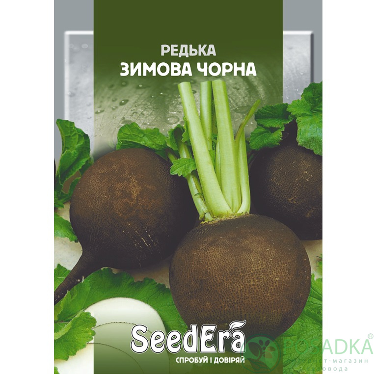 картинка Семена Редька Зимняя Чорная 20 г, SeedEra 