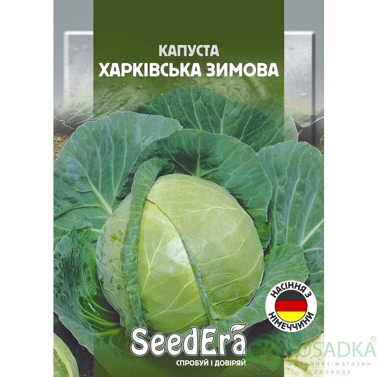 картинка Семена Капуста Белоголовая Харьковская Зимняя 1г, Seedera 