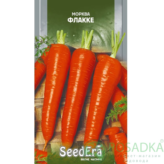картинка Семена Морковь столовая Флакке 20гр, SeedEra 