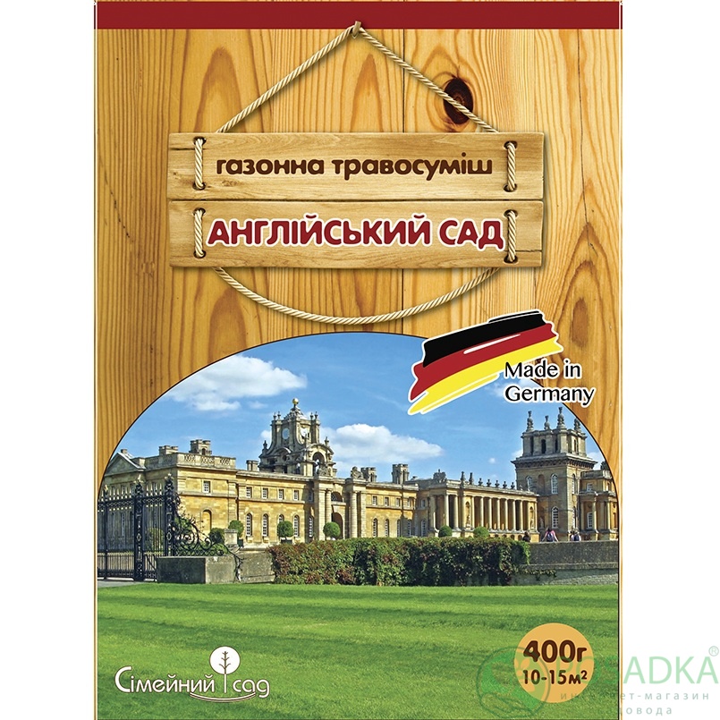 картинка Газонная трава Английский Сад 400 гр 