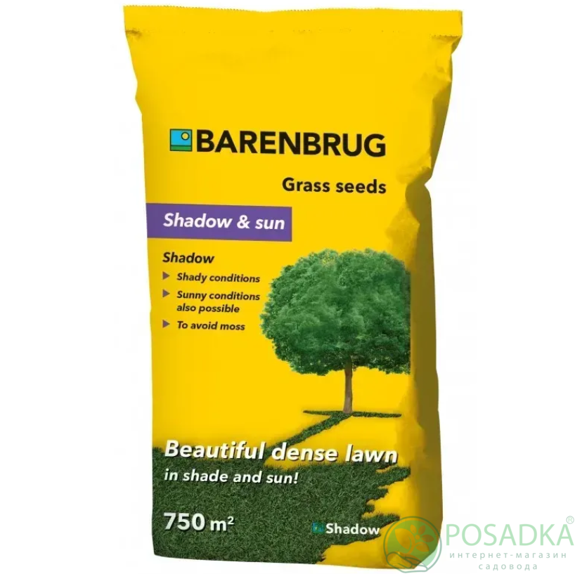 картинка Газонная трава Shadow 15 кг Barenbrug 