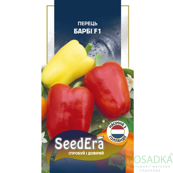 картинка Семена Перец Сладкий Барби F1 10шт, Seedera Profi 